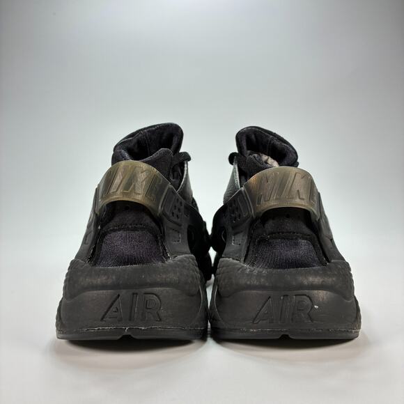Nike Air Huarache Black Lightweight Lace Up Running Shoes DH4439-001 Womens Sz 9 - Picture 5 of 12